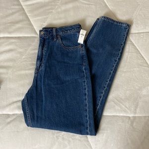 Sky High Rise Mom Jeans with Washwell